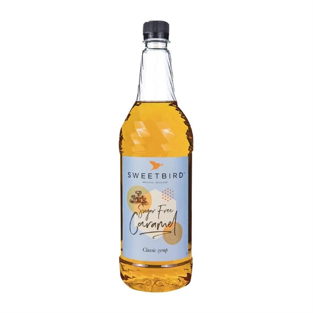 Sweetbird Sugar-free Caramel Syrup  (Sold in 1 litres and 6x1Litre )