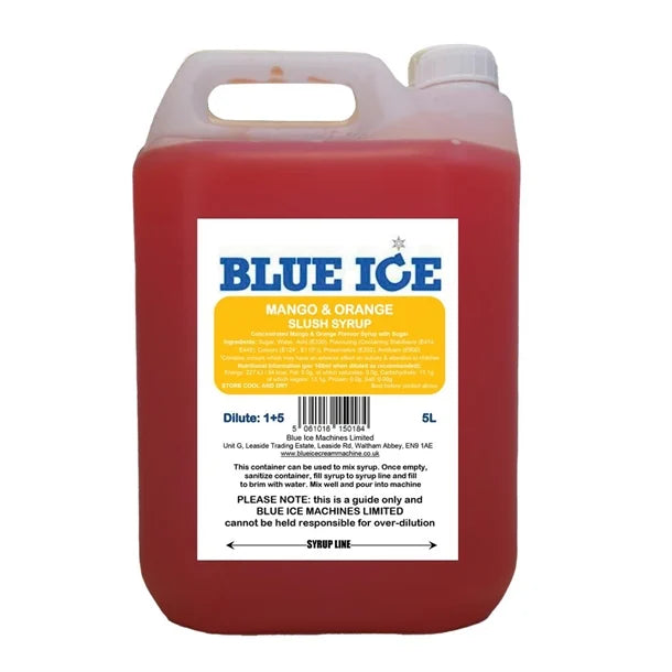 Blue Ice Slush Mix Blue 5Ltr - 5 Flavours