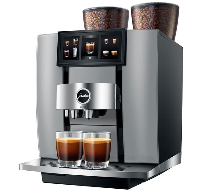 Jura GIGA W10 Bean To Cup Coffee Machine - Diamond Silver ( NEW)