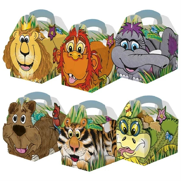Jungle Lion Children's Meal Boxes (250 Pack)