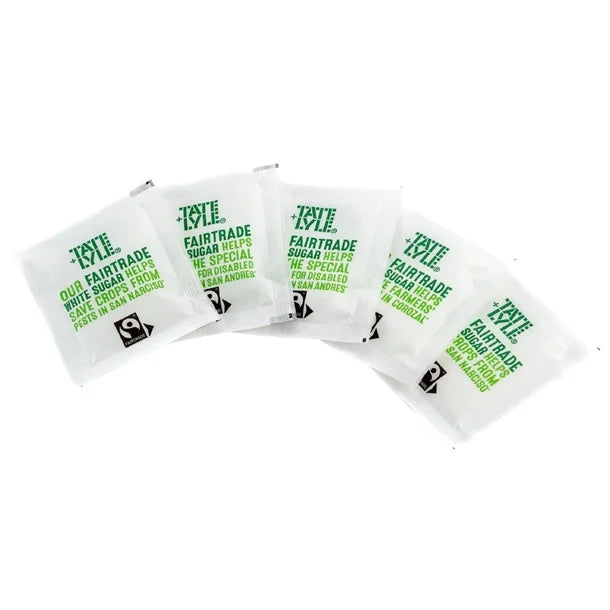 WHITE SUGAR SQUARE SACHET