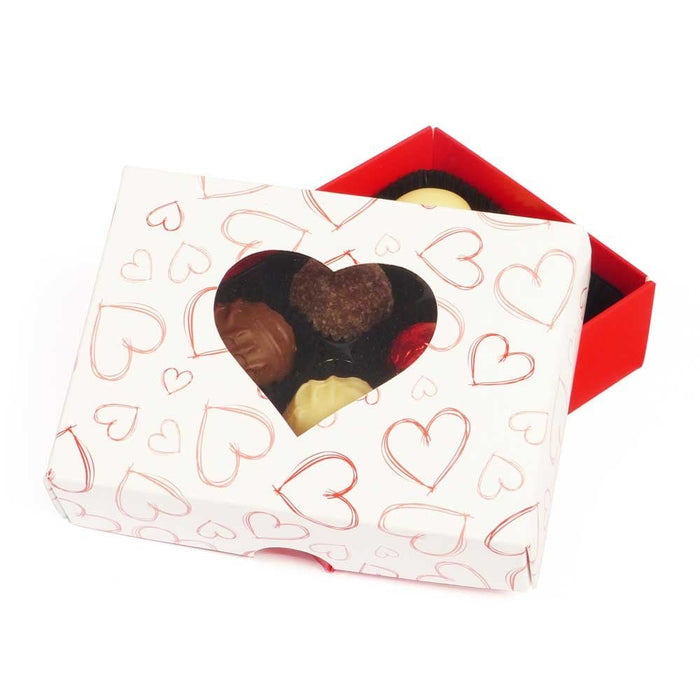 Love Heart Chocolate Gift Box (6 Truffles)