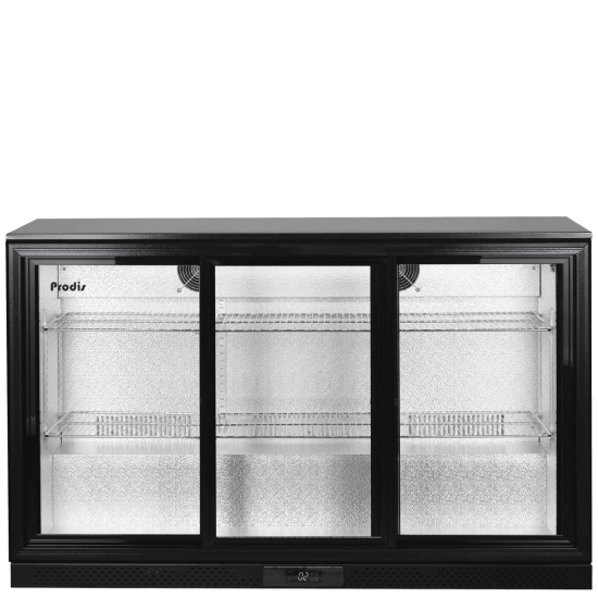 Prodis NT3BS-LE Low Energy Triple Sliding Door Bottle Cooler(3-5 Day Delivery)