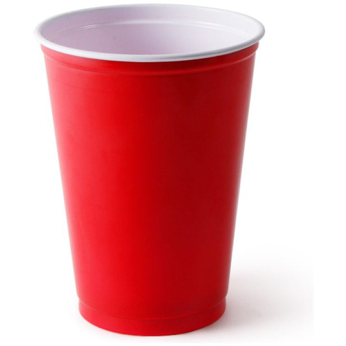American Style Red & White Cups PP (12oz & 16oz)