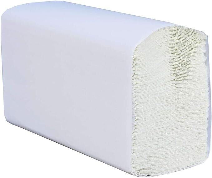 2 Ply Z Fold Hand Towel White  (3000)