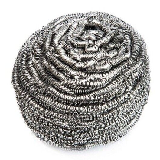 Catering Essentials Galvanised Stainless Steel  Scourers (10)