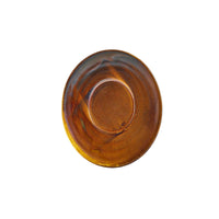 Terra Porcelain Rustic Copper Saucer 11.5cm & 14cm (6)
