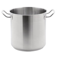 Vogue Stainless Steel Deep Stock Pots (3 Options for Pots and Lids)