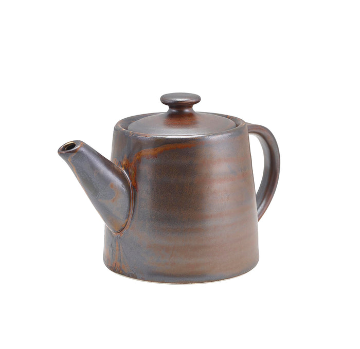 Terra Porcelain Rustic Copper Teapot 50cl/ 17.6oz (6)