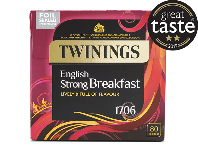 Twinings Strong English Breakfast - 80 Tea Bags