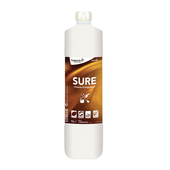 Sure Cleaner and Degreaser 1 Litre - Cleaning