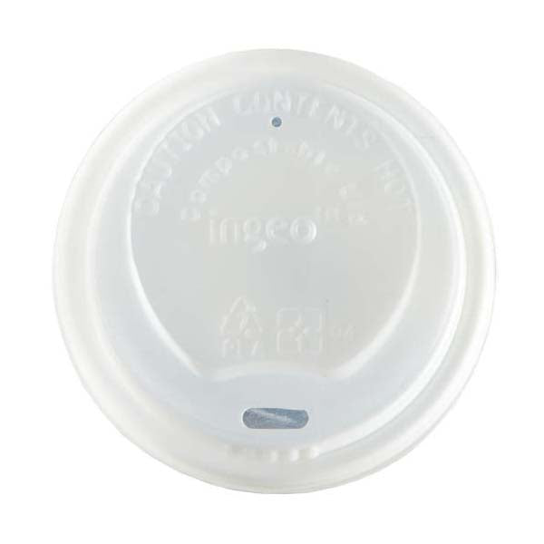 Disposable Cup Lids to fit 12oz Cups (Natural or Black)