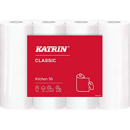 Katrin Classic White Kitchen Roll - 2 Ply (32)