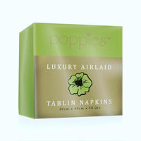 Poppies Europe Airlaid 40cm Napkins 500's (8 Fold)