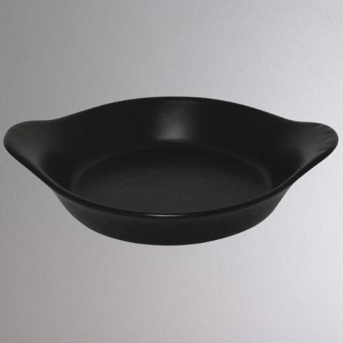 Olympia Oven to Table Round Eared Dish Black DK835 (6)