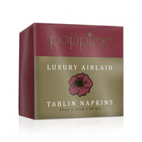Poppies Europe Airlaid 40cm Napkins 500's (8 Fold)