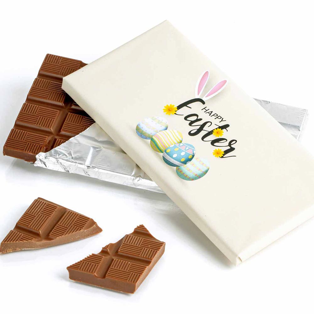 Happy Easter Milk Chocolate Bar (90g)