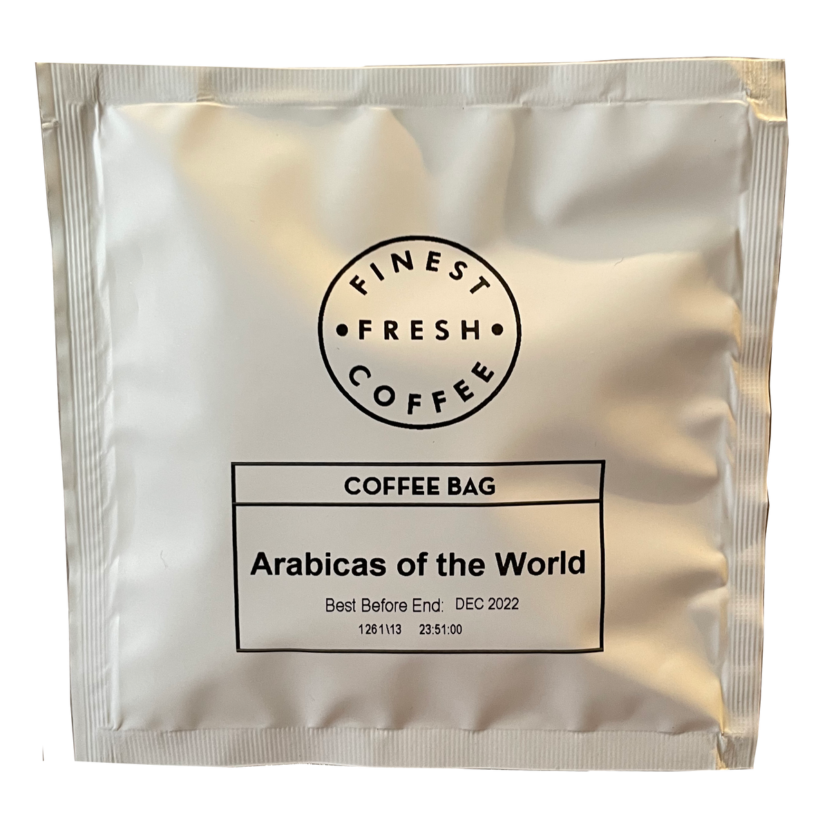 Arabicas of the World Finest Fresh Coffee Bags (100 x 10g)
