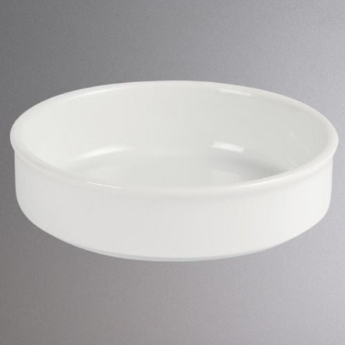 Olympia Oven to Table White Mediterranean Stackable Dishes 102mm & 134mm DK827/828 (6)