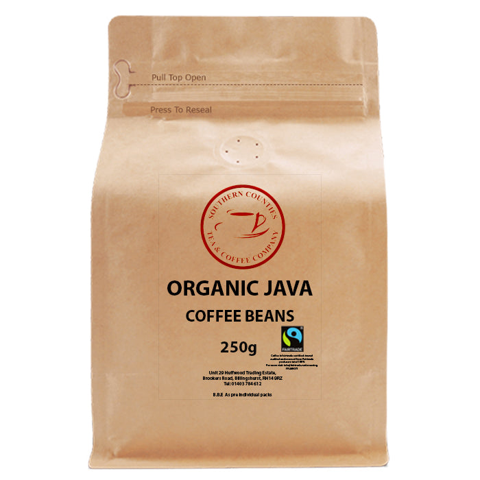 Fairtrade Organic Java Coffee Beans