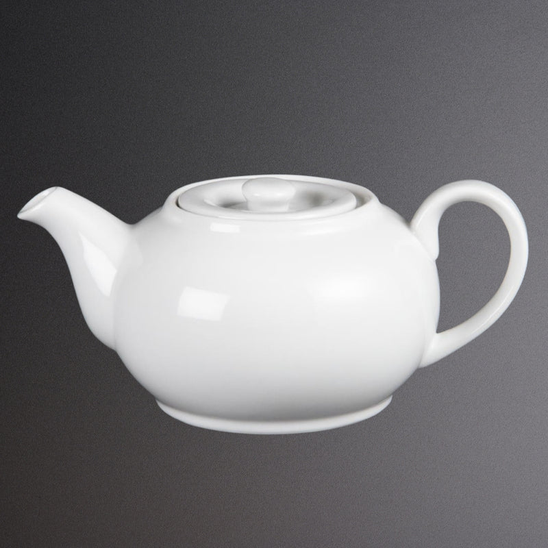 Olympia Whiteware Teapots 15oz or 30oz (Pack of 4)