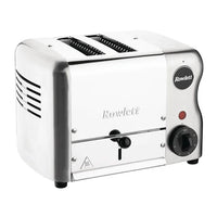 Rowlett Esprit 2 Slot Toaster Jet Black w/2 Additional Elements & Sandwich Cage
