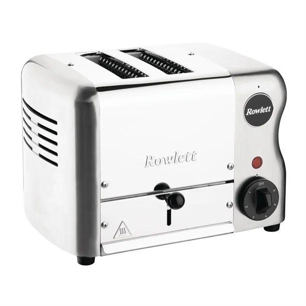 Rowlett Esprit 2 Slot Toaster Jet Black w/2 Additional Elements & Sandwich Cage