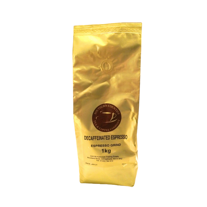 Southern Counties Decaffeinated Espresso Coffee 1kg