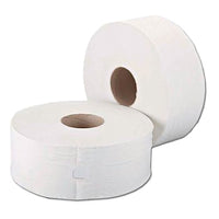 White Jumbo Toilet Roll (1 Ply and 2 Ply)