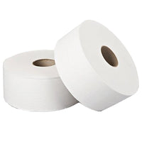 White Jumbo Toilet Roll (1 Ply and 2 Ply)