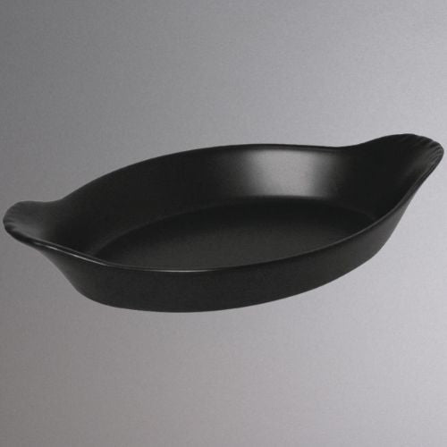 Olympia Oven to Table Oval Eared Dish 204mm Black DK 834 (6)