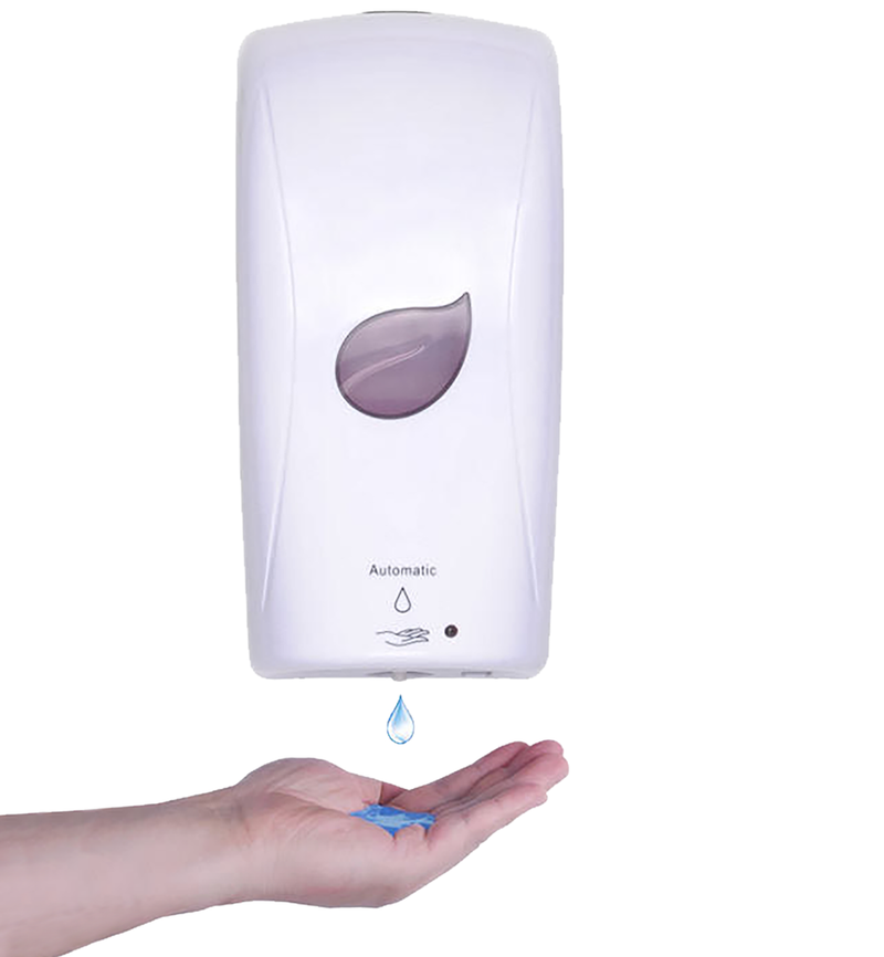 Wall Mounted Sanitiser Dispenser - White (Automatic)