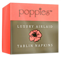 Poppies Europe Airlaid 40cm Napkins 500's (8 Fold)