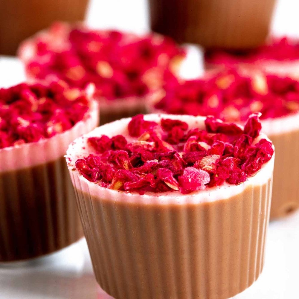Raspberry Chocolate Truffle Cup Catering Pack (1kg / 72 Truffles)
